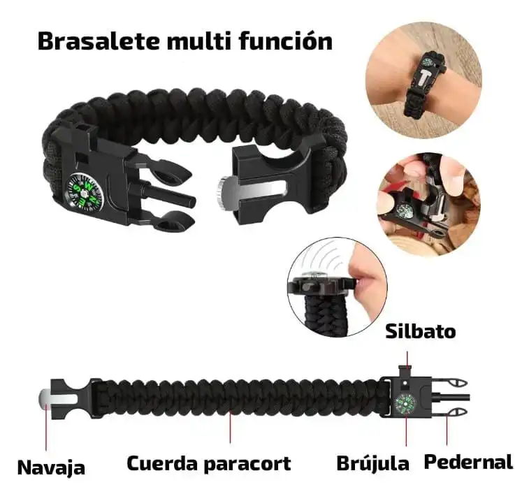 Pulsera de supervivencia