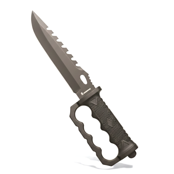 Cuchillo táctico con brújula y pedernal