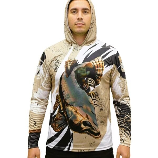 REMERA DE PESCA TARARIRA.