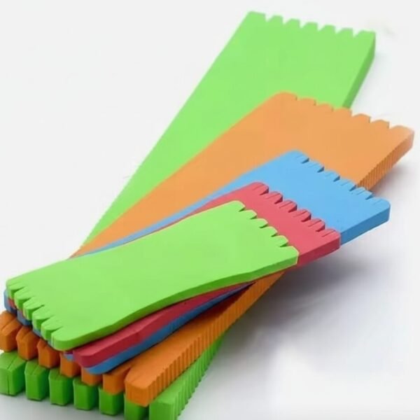 Tabla de goma eva p/ líneas.