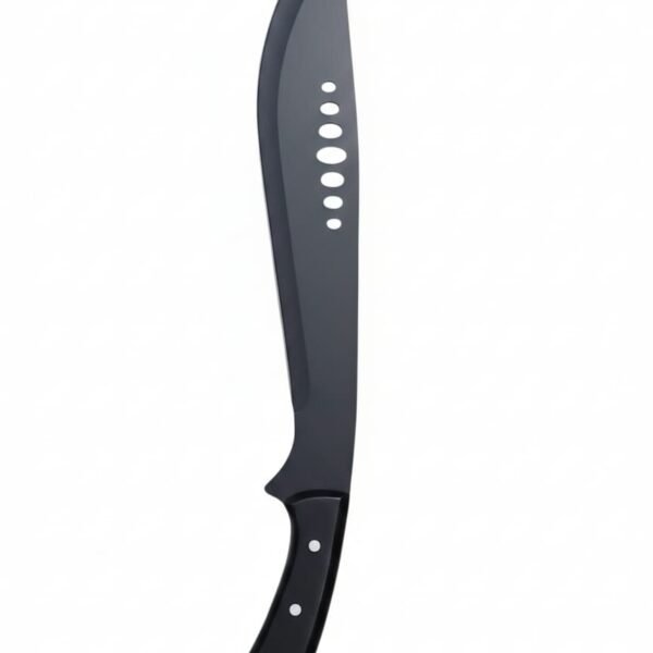 Machete Táctico de Supervivencia - Diseño Curvo con Hoja Aligerada