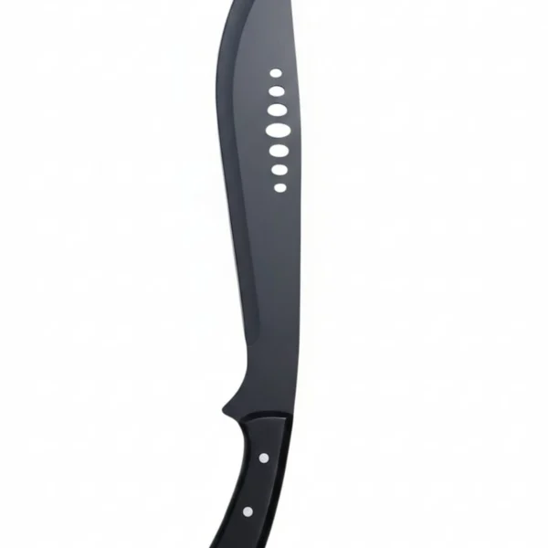 Machete Táctico de Supervivencia - Diseño Curvo con Hoja Aligerada