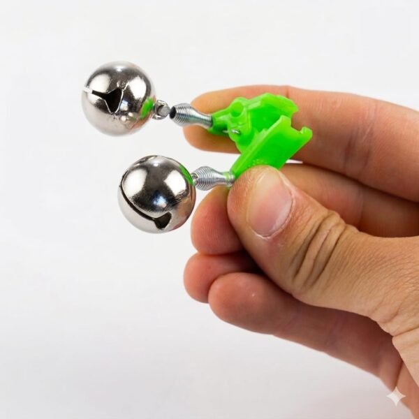 Cascabel Doble color verde